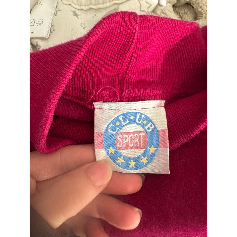 Vintage Velour Star Lounge Tracksuit Set Y2k USA Red Gold Silver Stars Size L - Picture 4 of 12